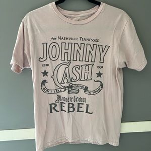 Lightly worn Johnny cash tee